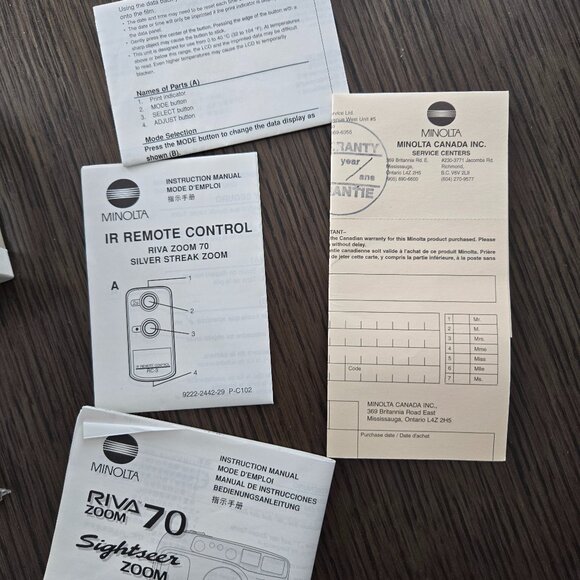 Minolta Riva Zoom 70 Camera - NIB - Picture 5 of 5